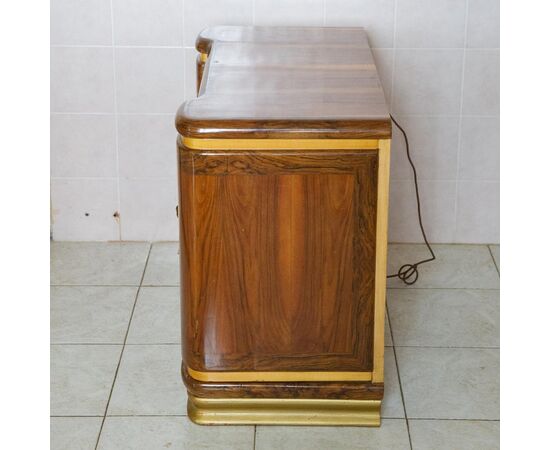 Bar cabinet with turntable from the 1930s - M / 1967 -     