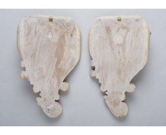 Pair of antique friezes with angels - O / 4137 -     