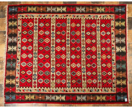 Large square kilim GOCMEN - nr. 179 -     