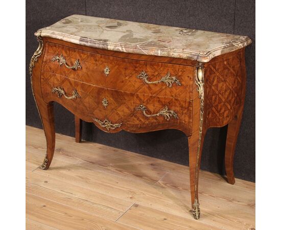 French Louis XV style chest of drawers from the first half of the 20th century