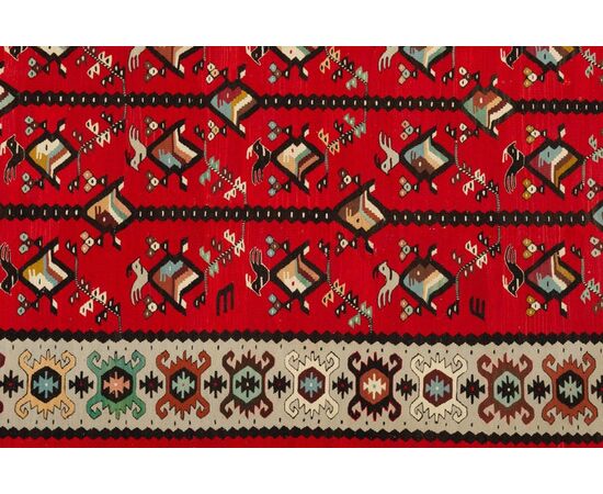 Old manufacture GOCMEN kilim - n. 176 -     