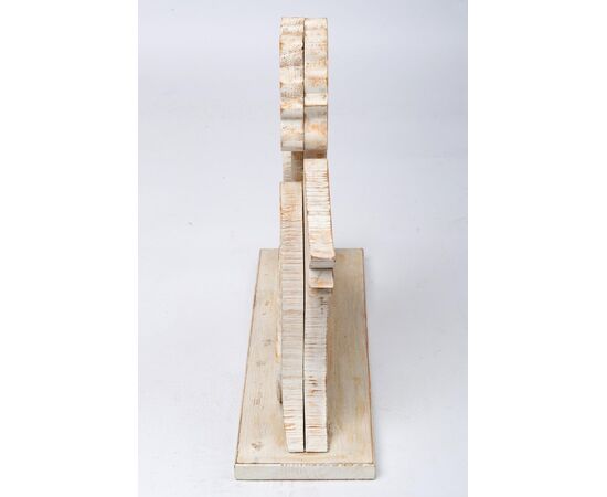 Scultura angelo in legno - O/4590 -