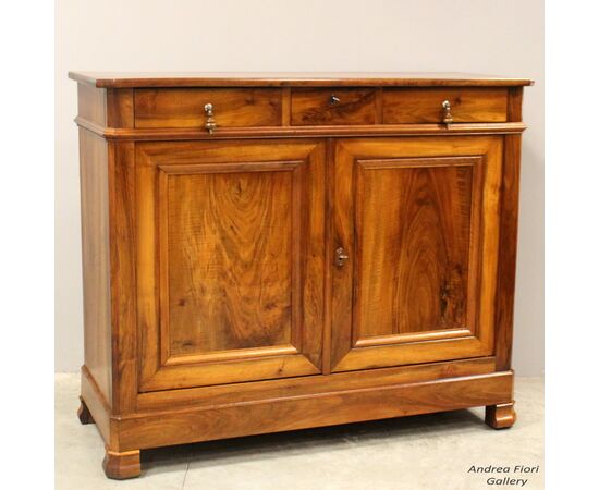 Antica Credenza Luigi Filippo in noce - epoca '800