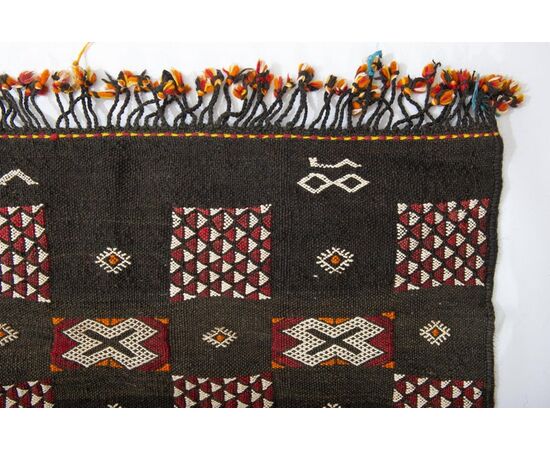 Passatoia Kilim ZEMMUR dal Marocco - n. 1162 -