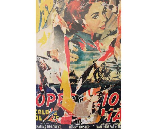 Mimmo Rotella - "Operazione Normandia"