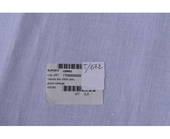 Lino azzurro italiano - T/272 -