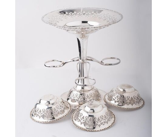 Epergne inglese in silver plate - O/6833 -