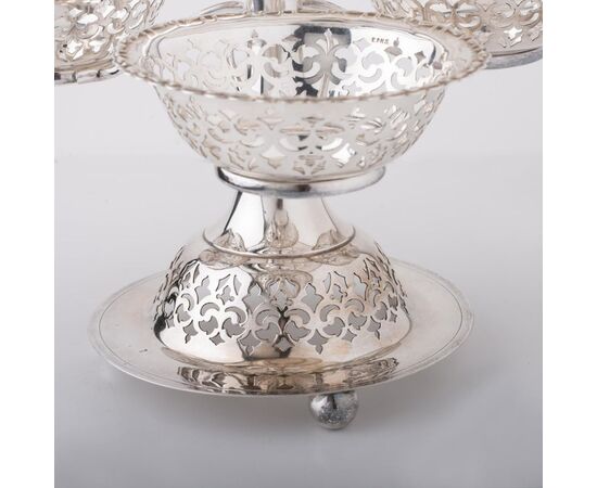 Epergne inglese in silver plate - O/6833 -