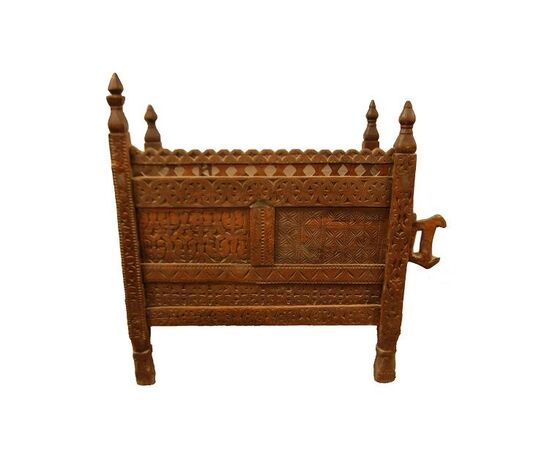 Antica credenza madia Pakistana del 1800