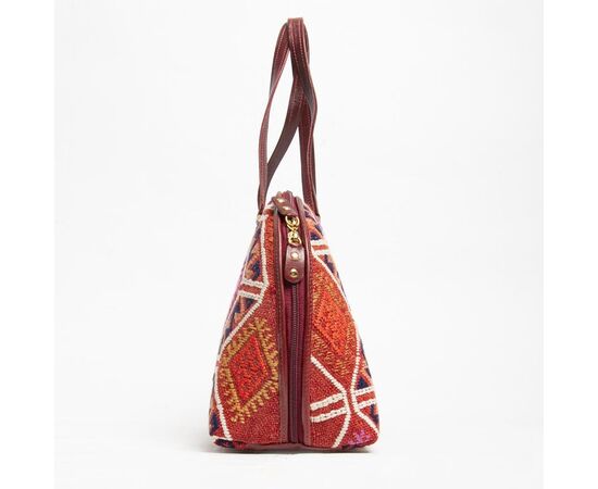 Borsa italiana in kilim e pelle - SN -