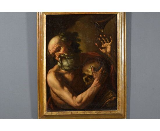 San Girolamo hears the trumpet of judgment, Neapolitan school of the seventeenth century NOT ACTIVE     