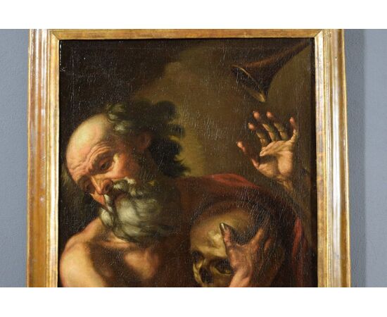 San Girolamo hears the trumpet of judgment, Neapolitan school of the seventeenth century NOT ACTIVE     