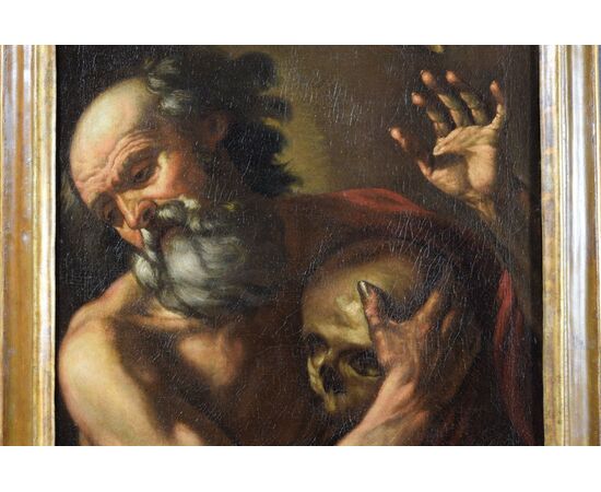 San Girolamo hears the trumpet of judgment, Neapolitan school of the seventeenth century NOT ACTIVE     