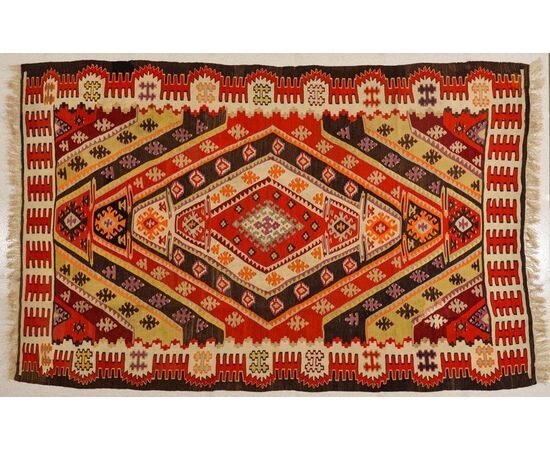 Antico kilim turco SIVAS - n.443 (469) -