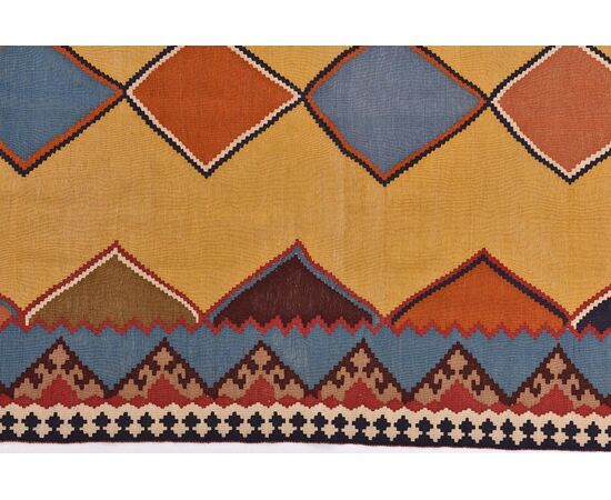 Raro Kilim GASHGAI giallo - n. 1017 -