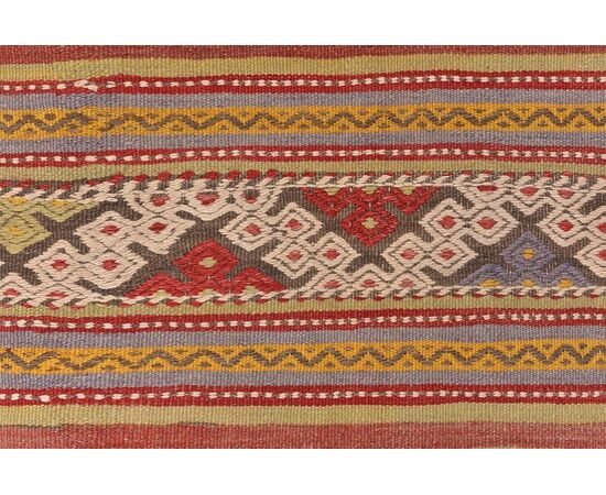 Vecchio kilim - "giagim" dell'Anatolia - n. 505 -