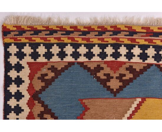 Raro Kilim GASHGAI giallo - n. 1017 -