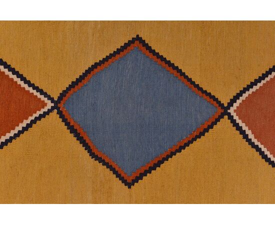 Raro Kilim GASHGAI giallo - n. 1017 -