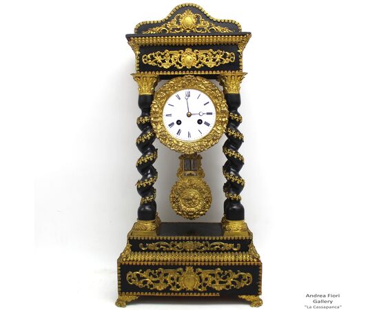 Antico orologio a pendolo Napoleone III (H.54) - epoca '800