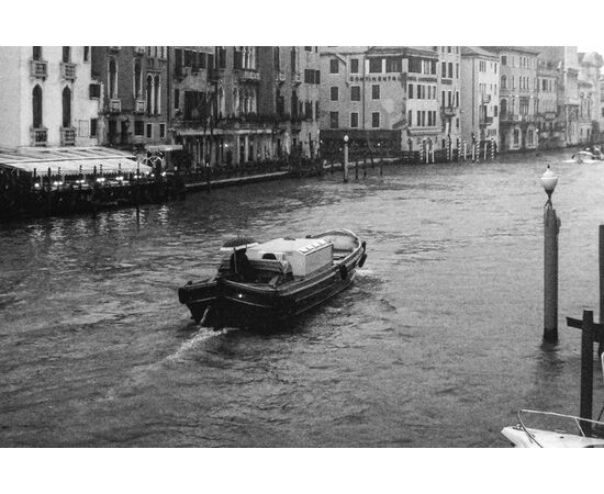 Foto di Venezia "Canal Grande sotto la pioggia" - SNC/1 -