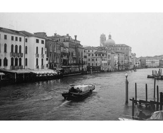 Foto di Venezia "Canal Grande sotto la pioggia" - SNC/1 -