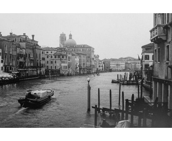 Foto di Venezia "Canal Grande sotto la pioggia" - SNC/1 -