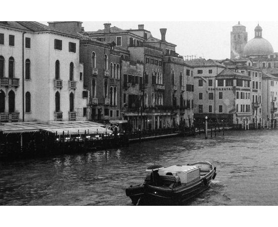 Foto di Venezia "Canal Grande sotto la pioggia" - SNC/1 -