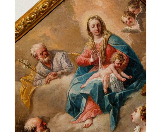 Gaspare Diziani (1689 – 1767), Sacra Famiglia in gloria