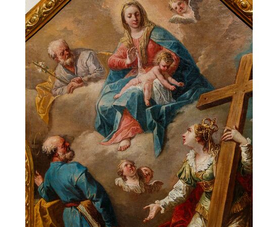 Gaspare Diziani (1689 – 1767), Sacra Famiglia in gloria