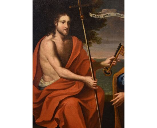 Cristo consegna le chiavi a San Pietro, Paolo De Matteis (Napoli, 1662 - 1728) attribuito a