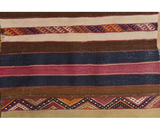 Lunga passatoia kilim-cicim - n. 498 -