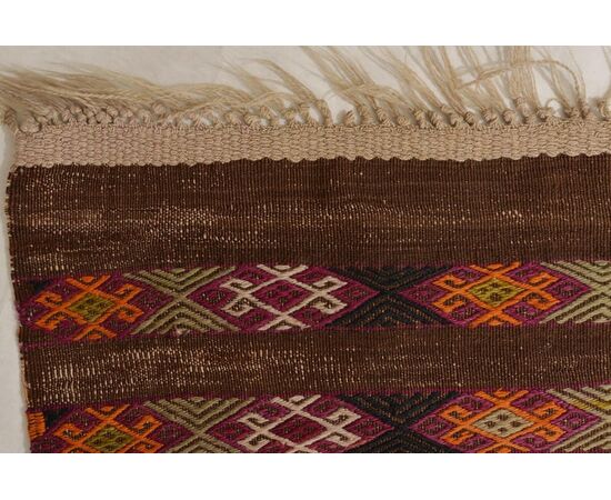 Lunga passatoia kilim-cicim - n. 498 -