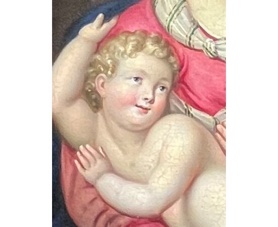 Johann Gebhard.  “ Madonna con Bambino “