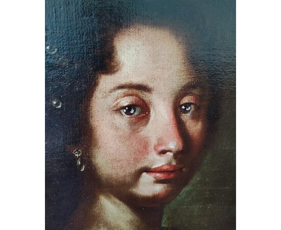 Girl with pearls Bonito Giuseppe 1707-1789
