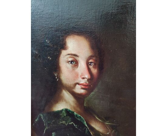 Girl with pearls Bonito Giuseppe 1707-1789