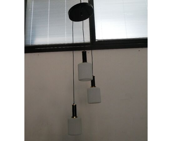 Lampadario a sospensione anni 60-70 Vintage