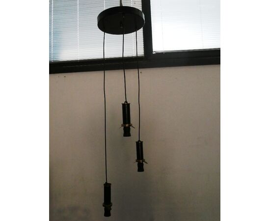 Lampadario a sospensione anni 60-70 Vintage