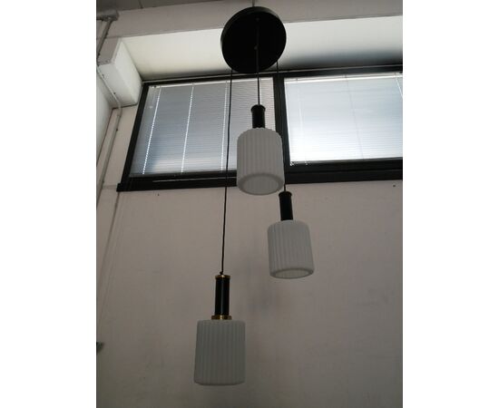 Lampadario a sospensione anni 60-70 Vintage