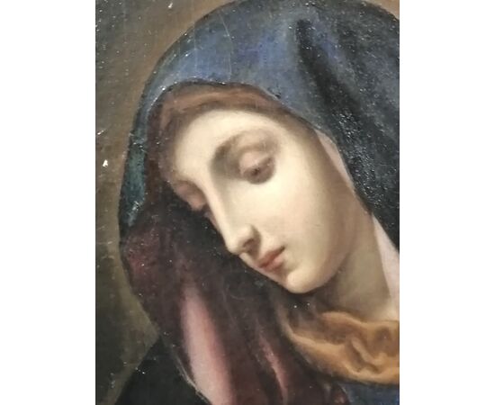 Madonna su tavola - XVII secolo Italia centrale