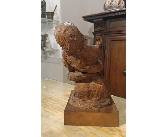 SCULTURA “L’ABBRACCIO D’AMORE” ANNI 60 XX SECOLO 