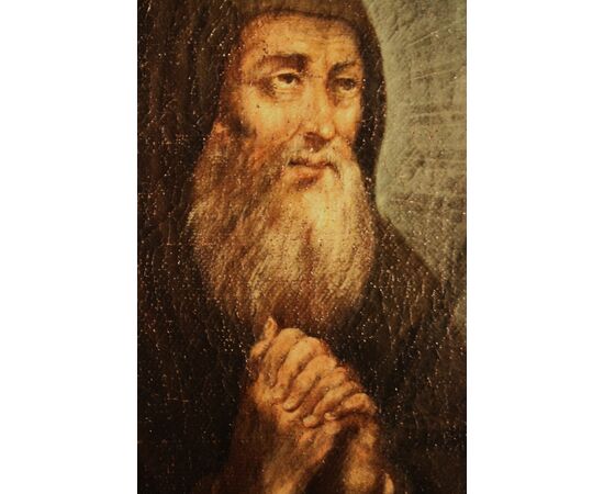 San Francesco da Paola | olio su tela del XVII sec.