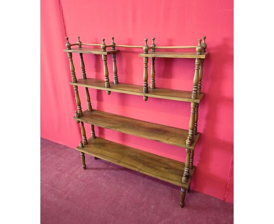 Walnut étagère Italian