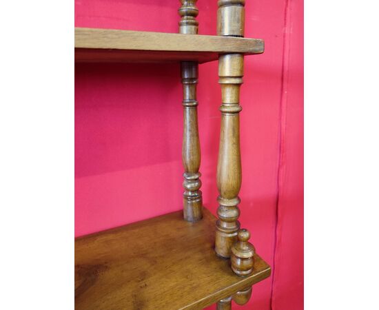 Walnut étagère Italian