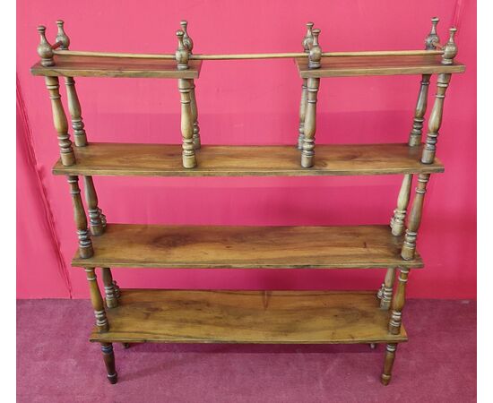 Walnut étagère Italian