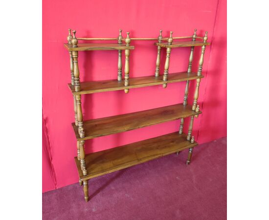 Walnut étagère Italian