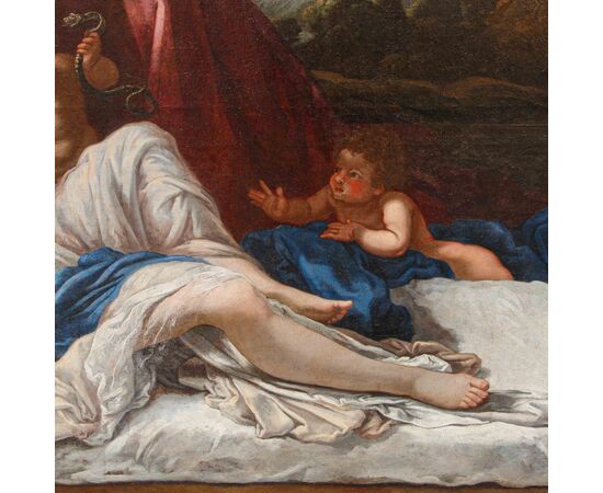 Francesco Cozza (1605 – 1682),  La morte di Cleopatra