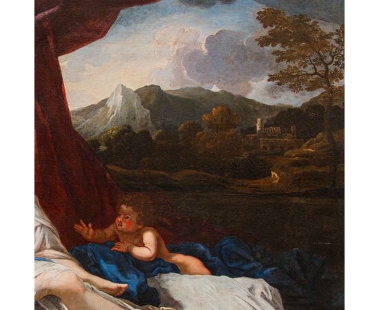 Francesco Cozza (1605 – 1682),  La morte di Cleopatra