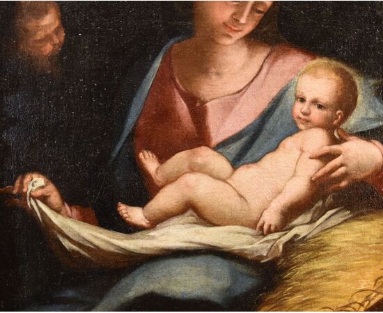 Madonna con Bambino, Anton Maria Piola (Genova, 1654 – 1715) cerchia