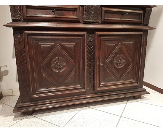 Credenza doppio corpo H 230 - L 158 - P 64