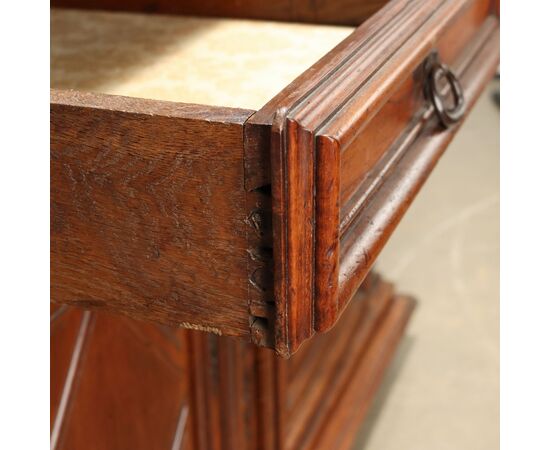 Credenza a Doppio Corpo Provenza Fine XVIII - Inizio XIX Secolo